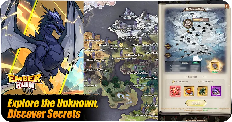 Explore the Unknown, Discover Secrets